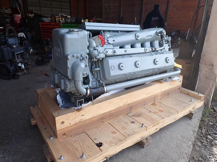 Used Detroit Diesel 6-71 Marine Engine REBUILT! GOV'T SURPLUS Slant WITH MARINE GEAR!