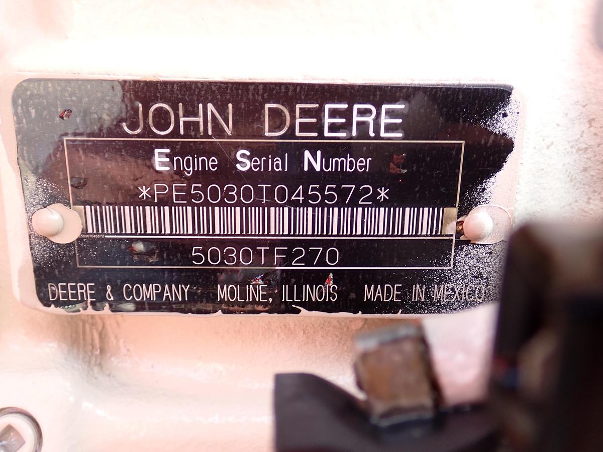 Used 2005 John Deere 5030TF270 Diesel Engine