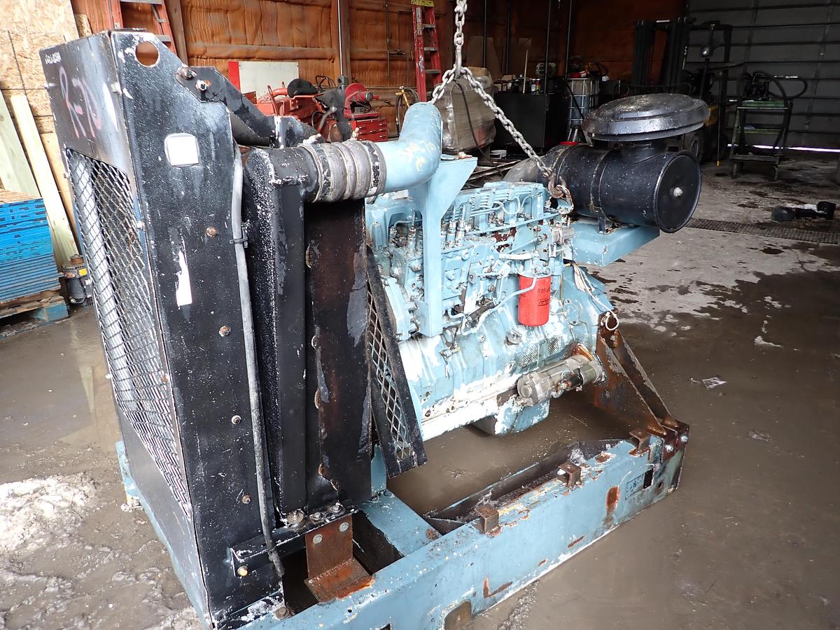 Used 1996 International DT466 NGD Industrial Diesel Engine POWER UNIT