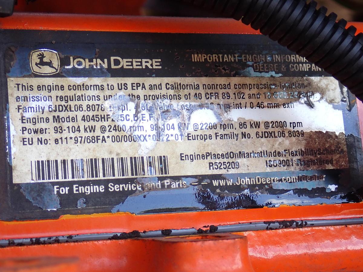 Used John Deere 4045HF275 Diesel Engine 