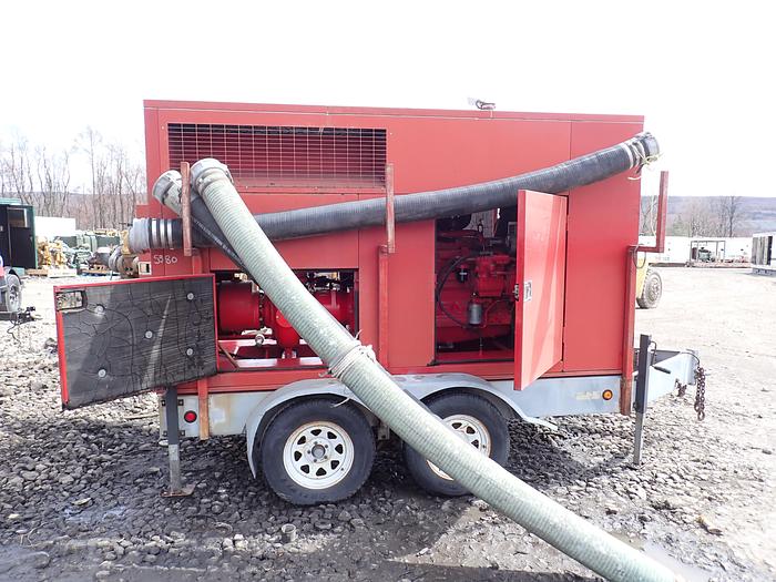 Used 2008 Pioneer SC66S14L1 Super 6" Water Pump ENCLOSED