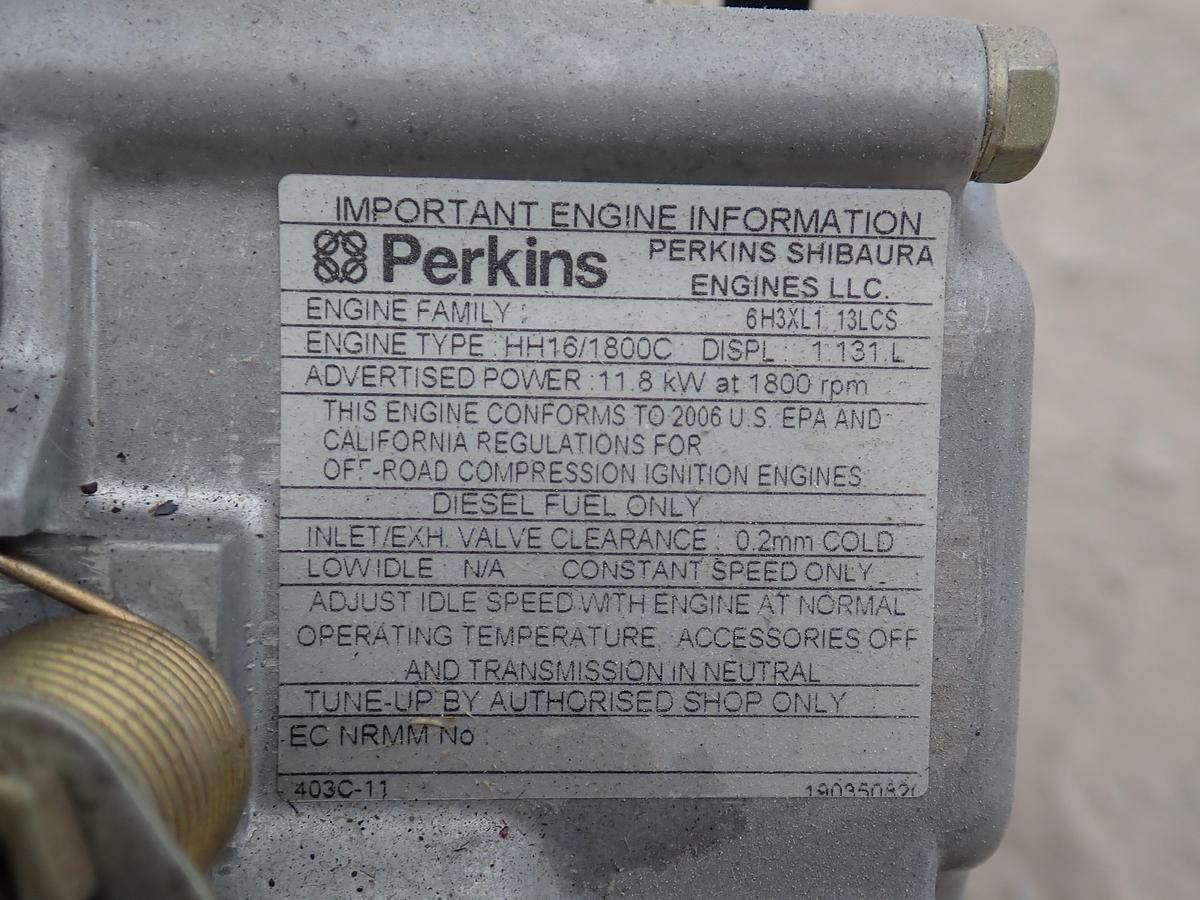 2006 Perkins 403C-11 Diesel Engine UNUSED CAT C1.1