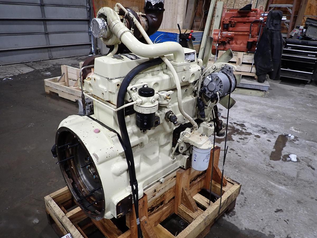 Used 2007 John Deere 4045TF270 Turbo Diesel Engine