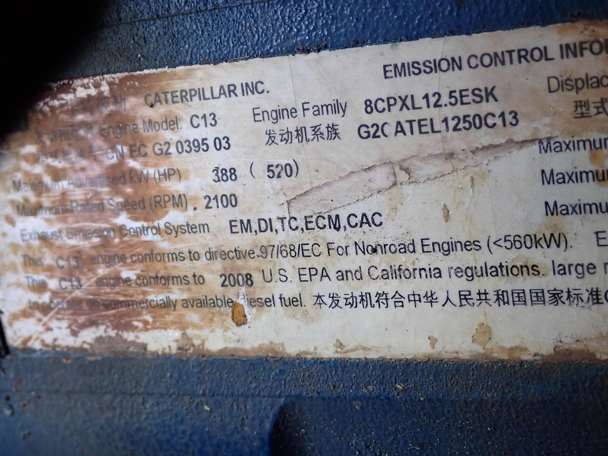 Used 2009 CAT C13 Diesel Engine Industrial LGK