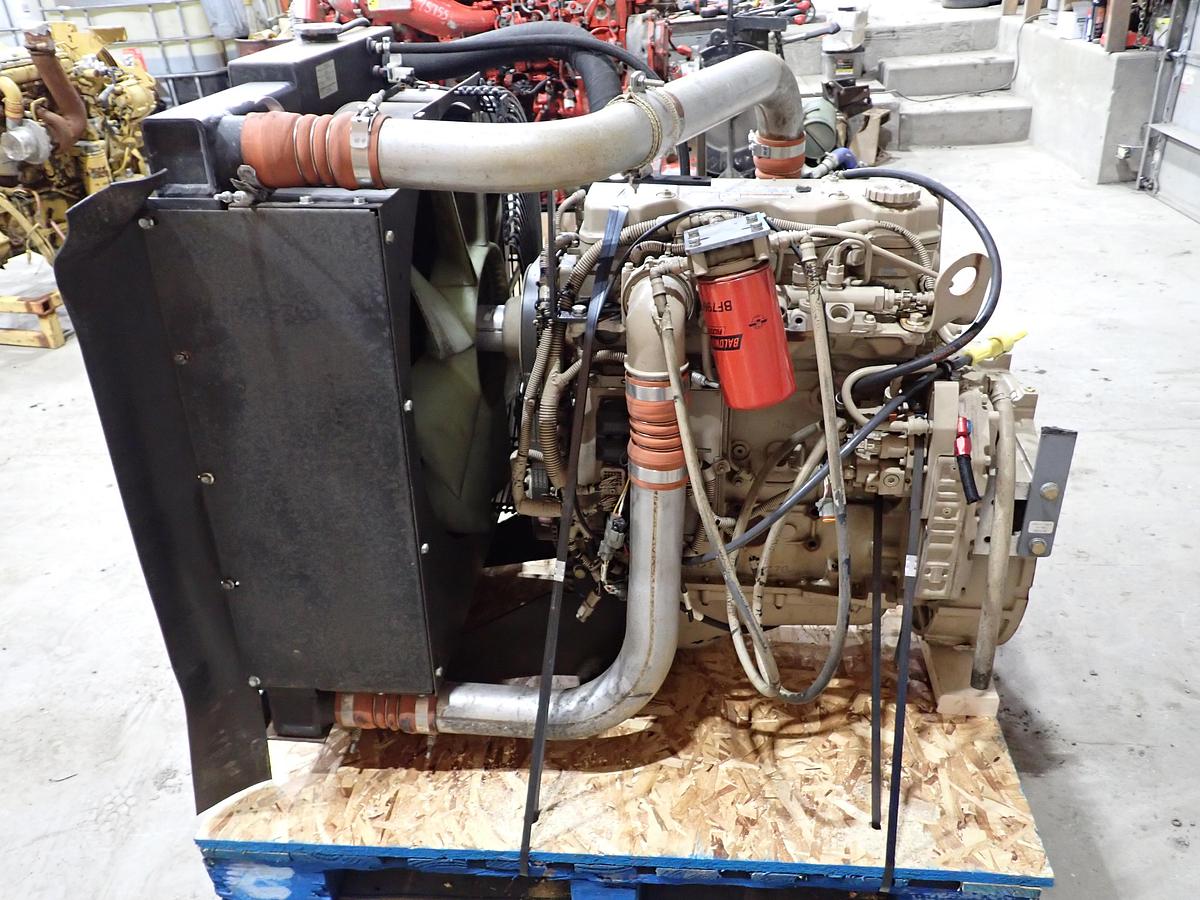 Used 2008 Cummins QSB 4.5 Diesel Engine CPL 1100 613 HOURS!
