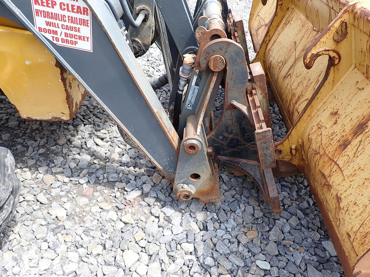 Used 2018 John Deere 410L Loader Backhoe LOADED! Q/C FORKS EXTENDAHOE