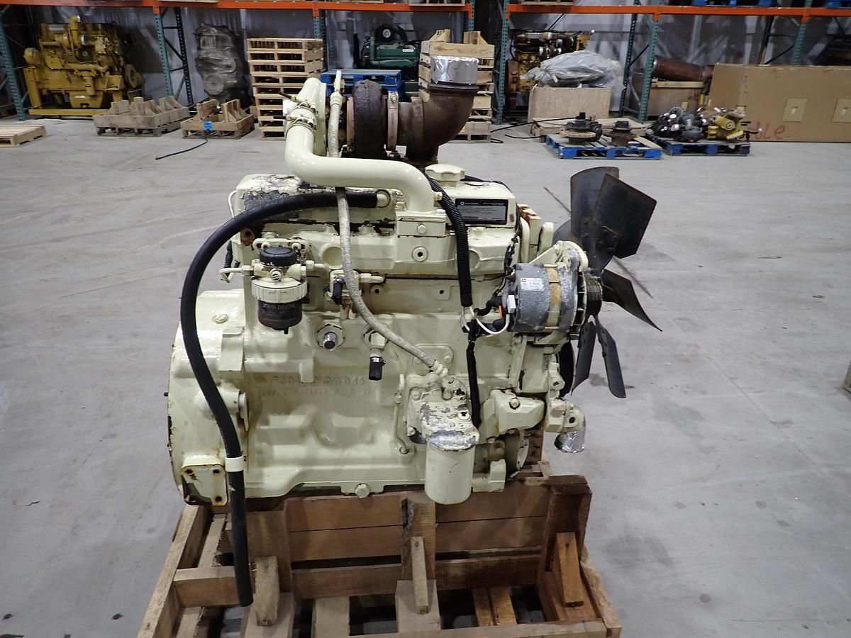 Used John Deere 4045TF150 Diesel Engine 233 HOURS!
