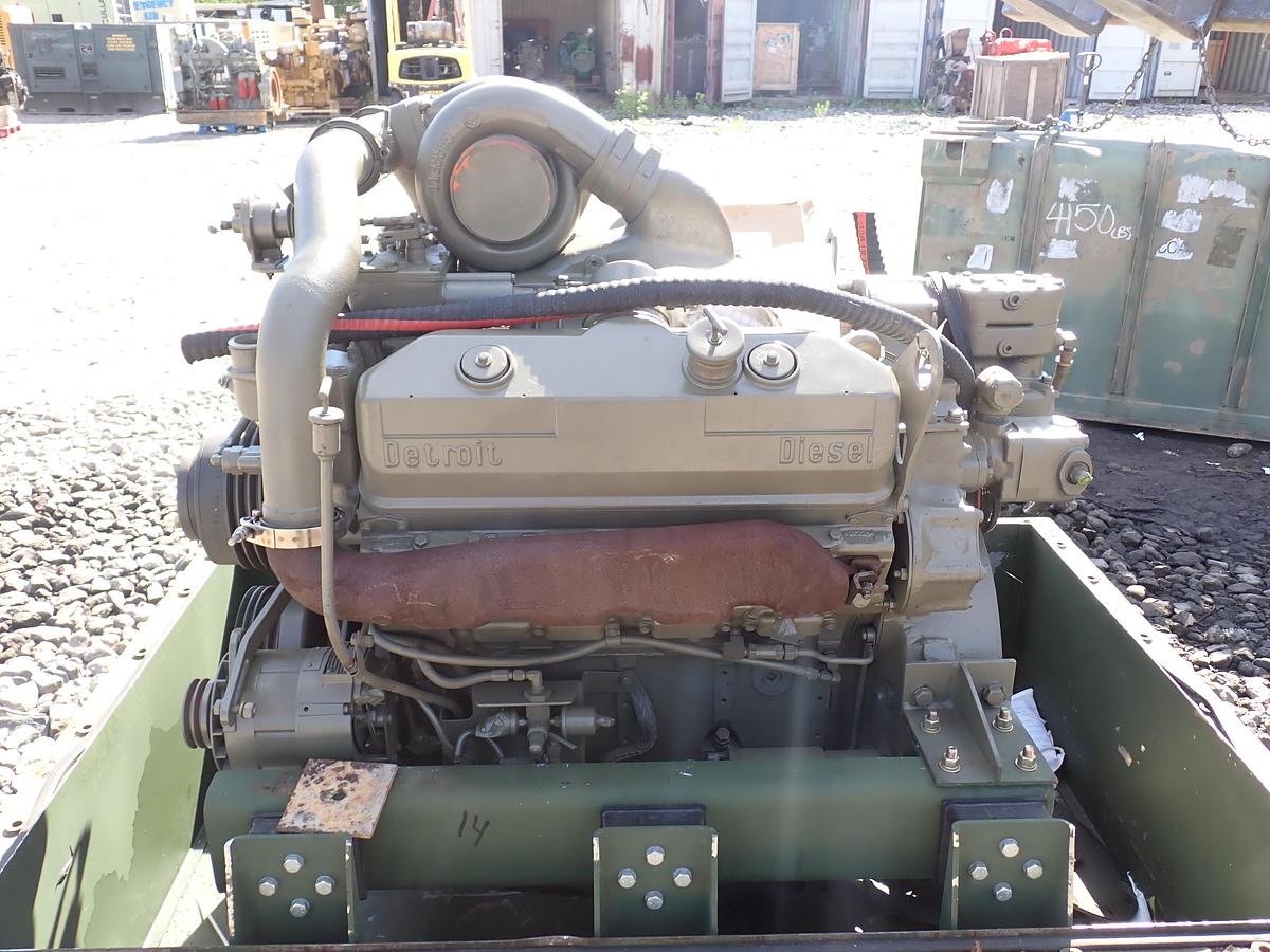 Detroit Diesel 8V92TA Diesel Engine MILITARY REBUILD OSHKOSH HEMTT
