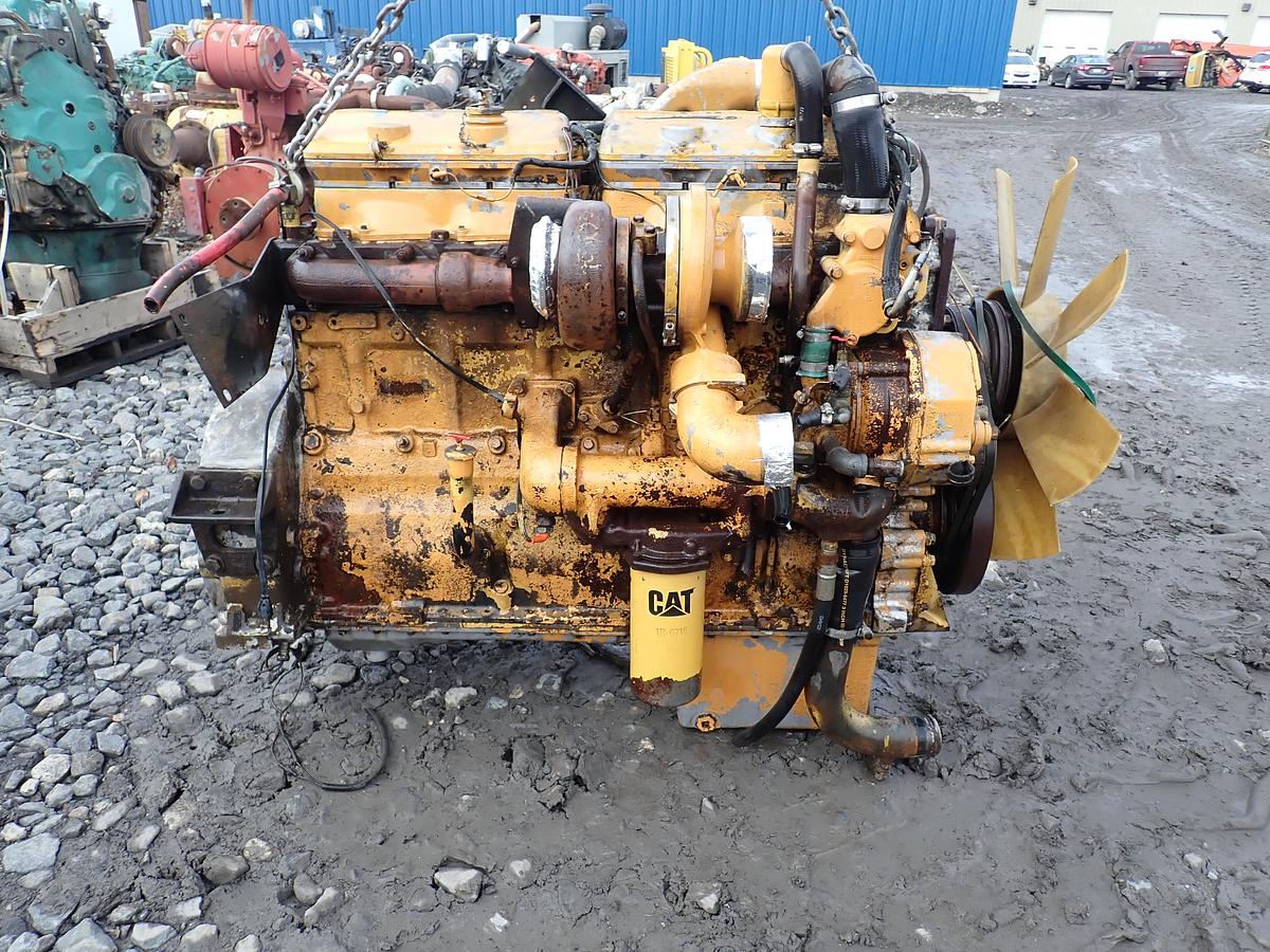 Used 1988 CAT 3406B Turbo Diesel Engine 4MG TRUCK