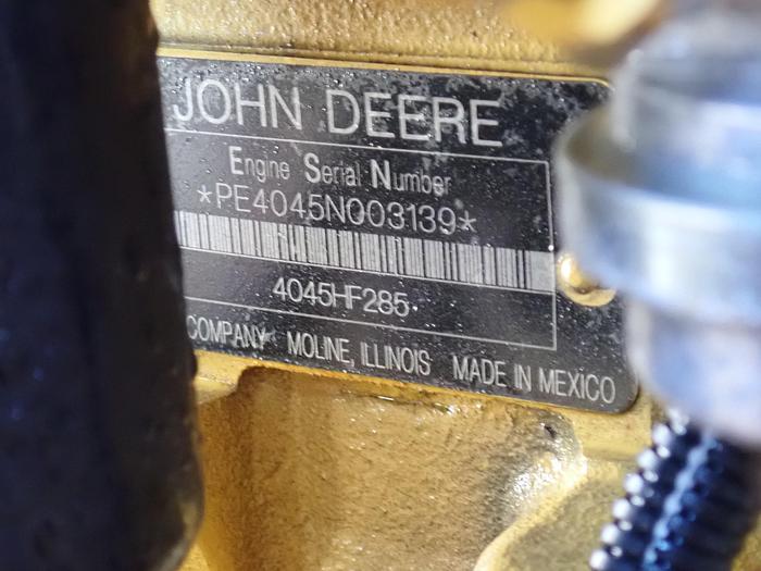 Used 2017 Sullair 375HDPQ 375 CFM Air Compressor JOHN DEERE DIESEL