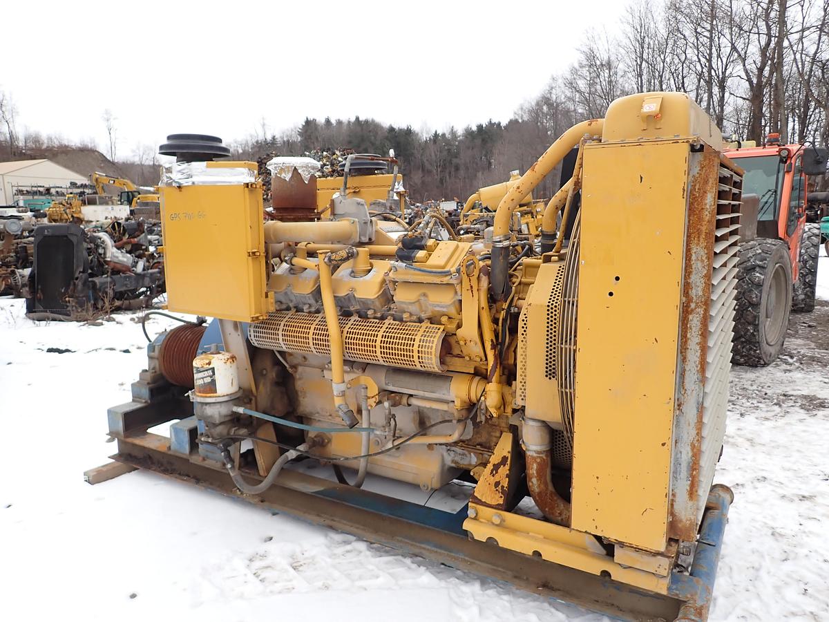 Used 2001 CAT 3412E Diesel Engine POWER UNIT! AR 156-7211