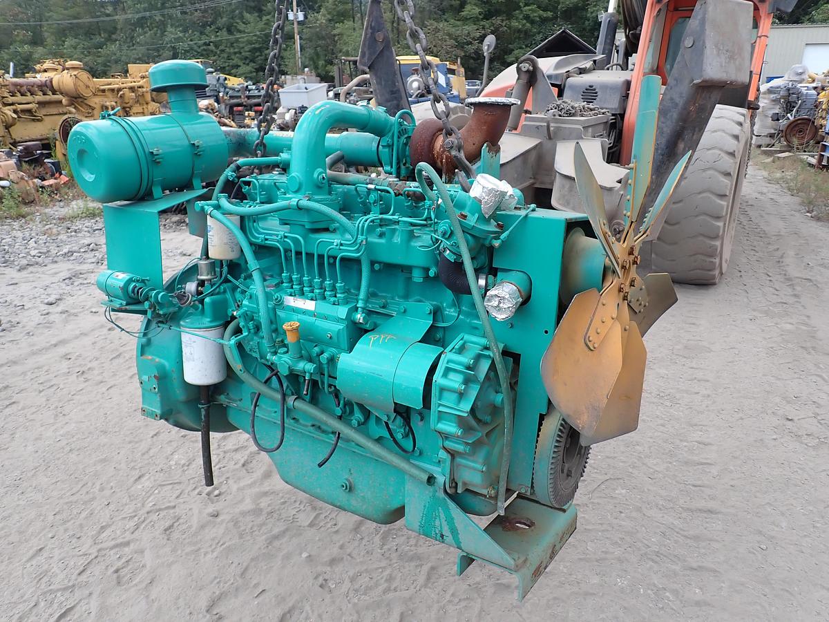 Used Komatsu S6D105-1 Turbo Diesel Engine 1345 HOURS!