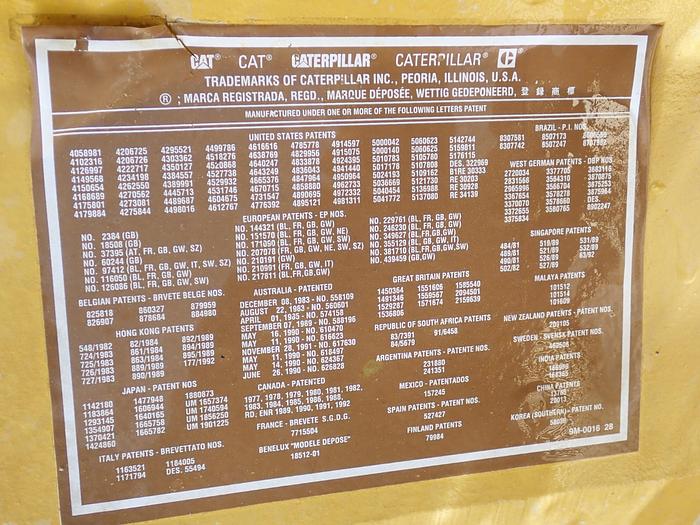 Used 1995 CAT SR4B 500 KW Standby Generator 1134 HOURS!