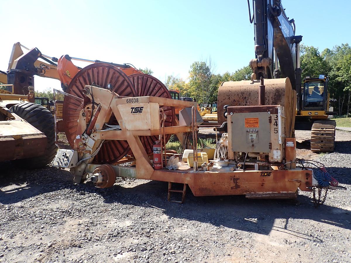 Used 1998 TSE TRRW-20 Reel Winder Trailer