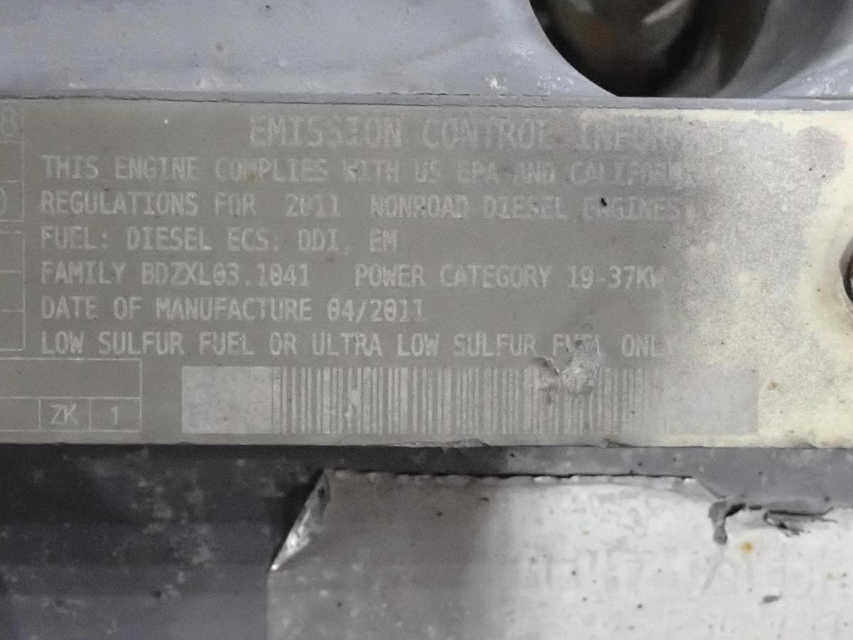 Used 2011 Deutz D2011 L03I Diesel Engine POWER UNIT w/ PTO Clutch