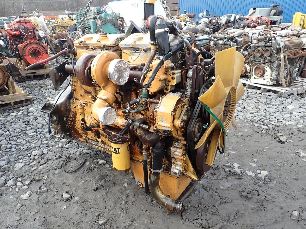 Used 1988 CAT 3406B Turbo Diesel Engine 4MG TRUCK