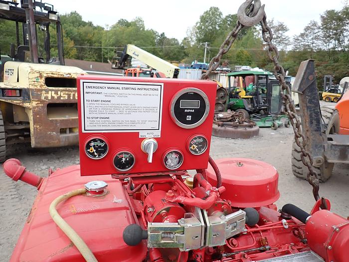 Used 1988 CAT 3208 Industrial Diesel Engine w/ MARINE MANIFOLDS 