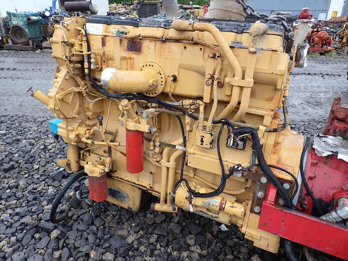 Used 2006 CAT C18 TWIN TURBO Diesel Engine 700 HP