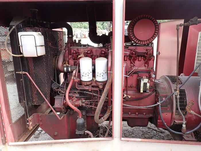 Used White Hercules D4800T Turbo Diesel Engine LOW HOURS! RUNS MINT! VIDEO! 2-135