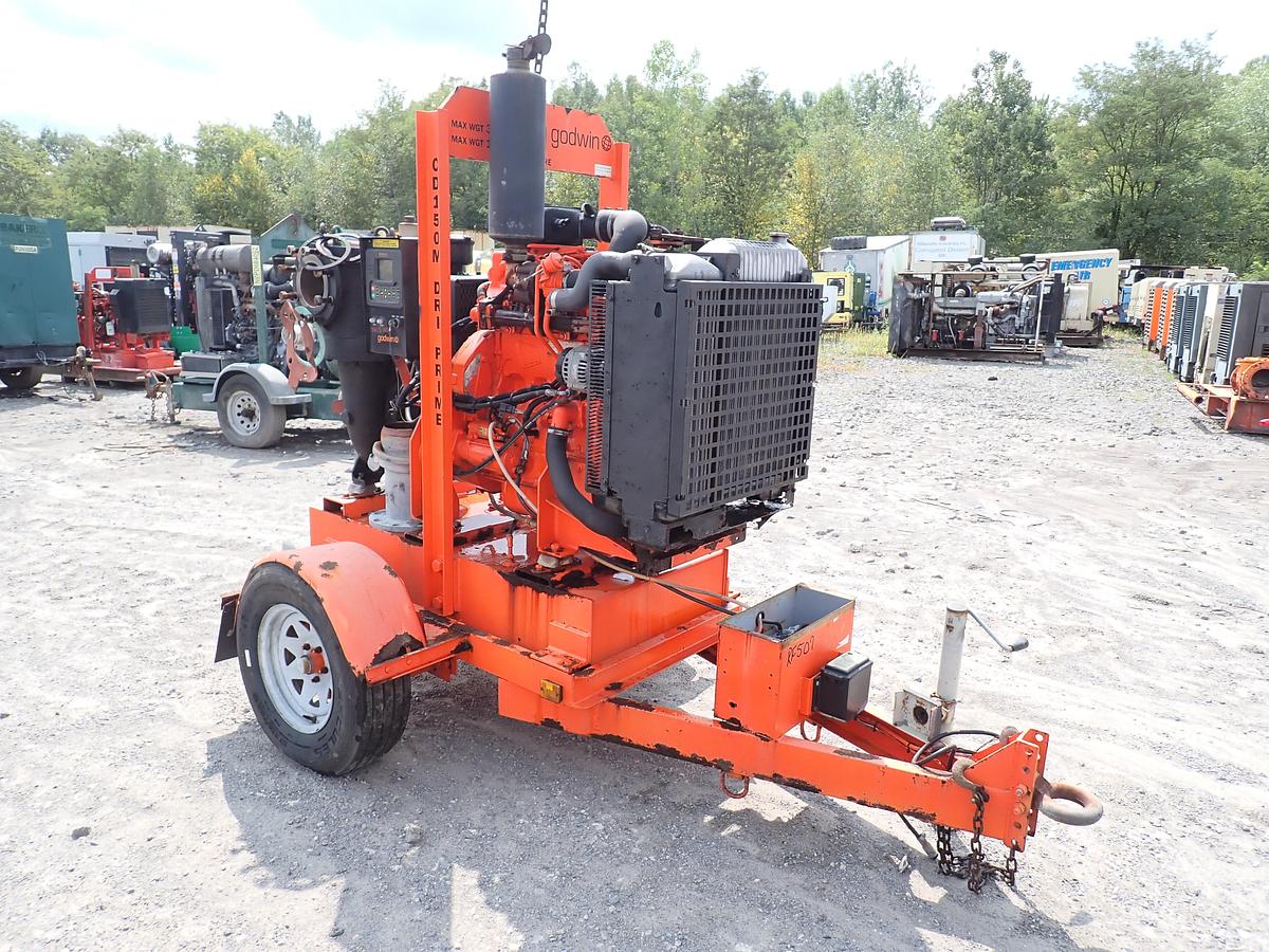 Used 2015 Godwin CD150M STAINLESS 6" Water Pump LOW HOURS!