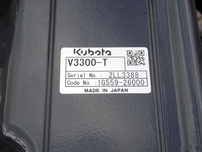 2020 Kubota V3300-DI-T-EU6 Turbo Diesel BOBCAT Engine