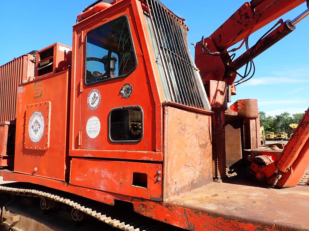 Used 2002 Morbark 50/36 Mountain Goat Whole Tree Chipper CAT 3412 Diesel