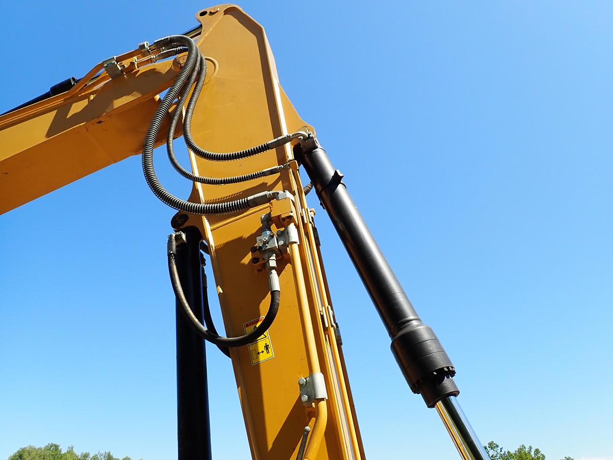 Used 2018 CAT 313FL GC Excavator HYDRAULIC THUMB