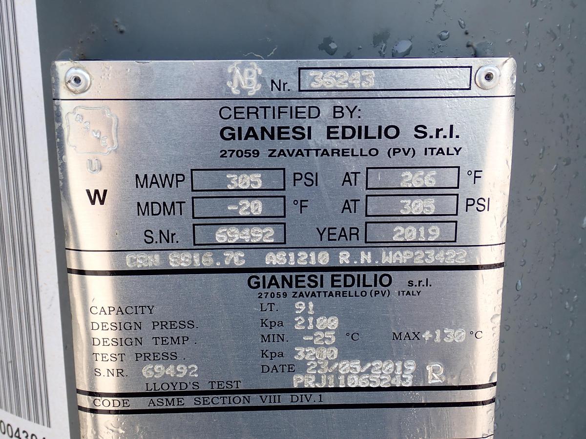 Used 2019 Atlas Copco XAS950CD8 950 CFM Air Compressor 1453 HOURS!