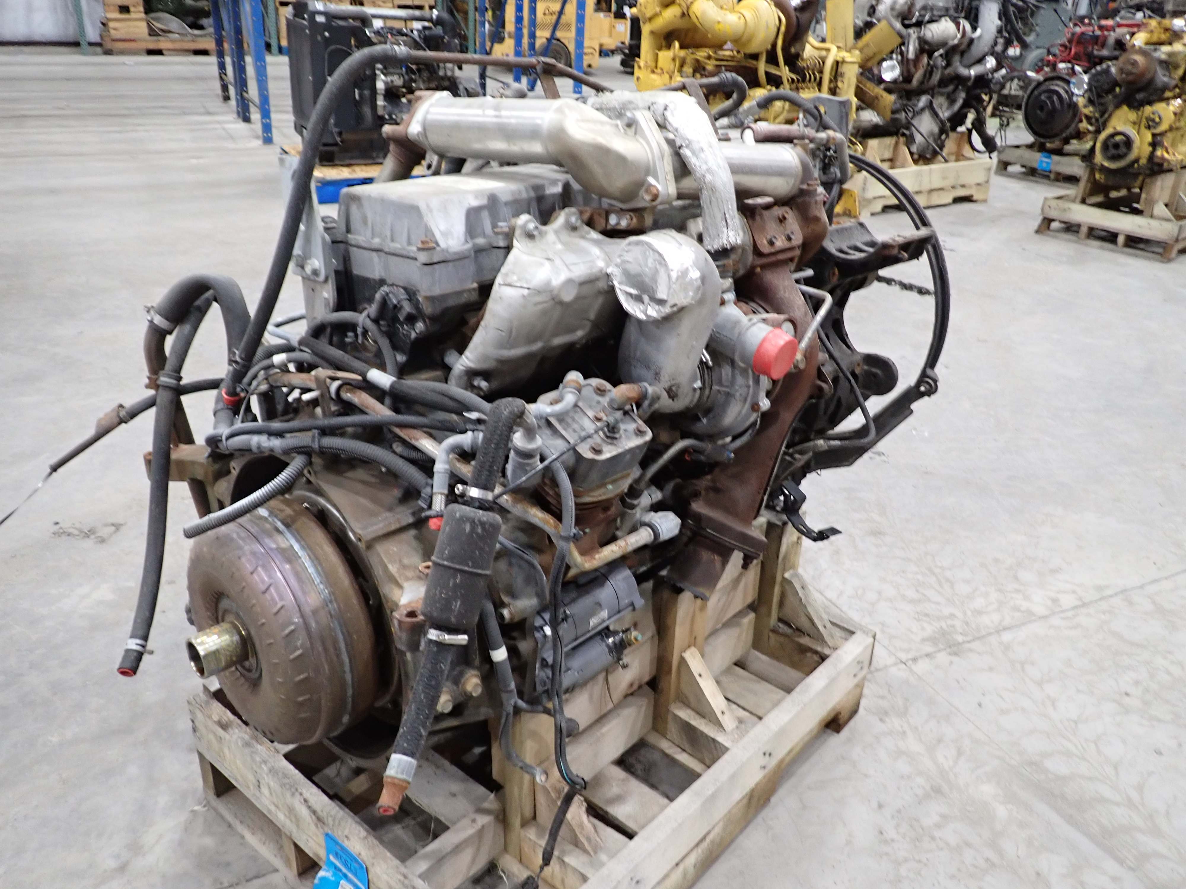 Used 2008 Isuzu 6HK1 Diesel Truck Engine