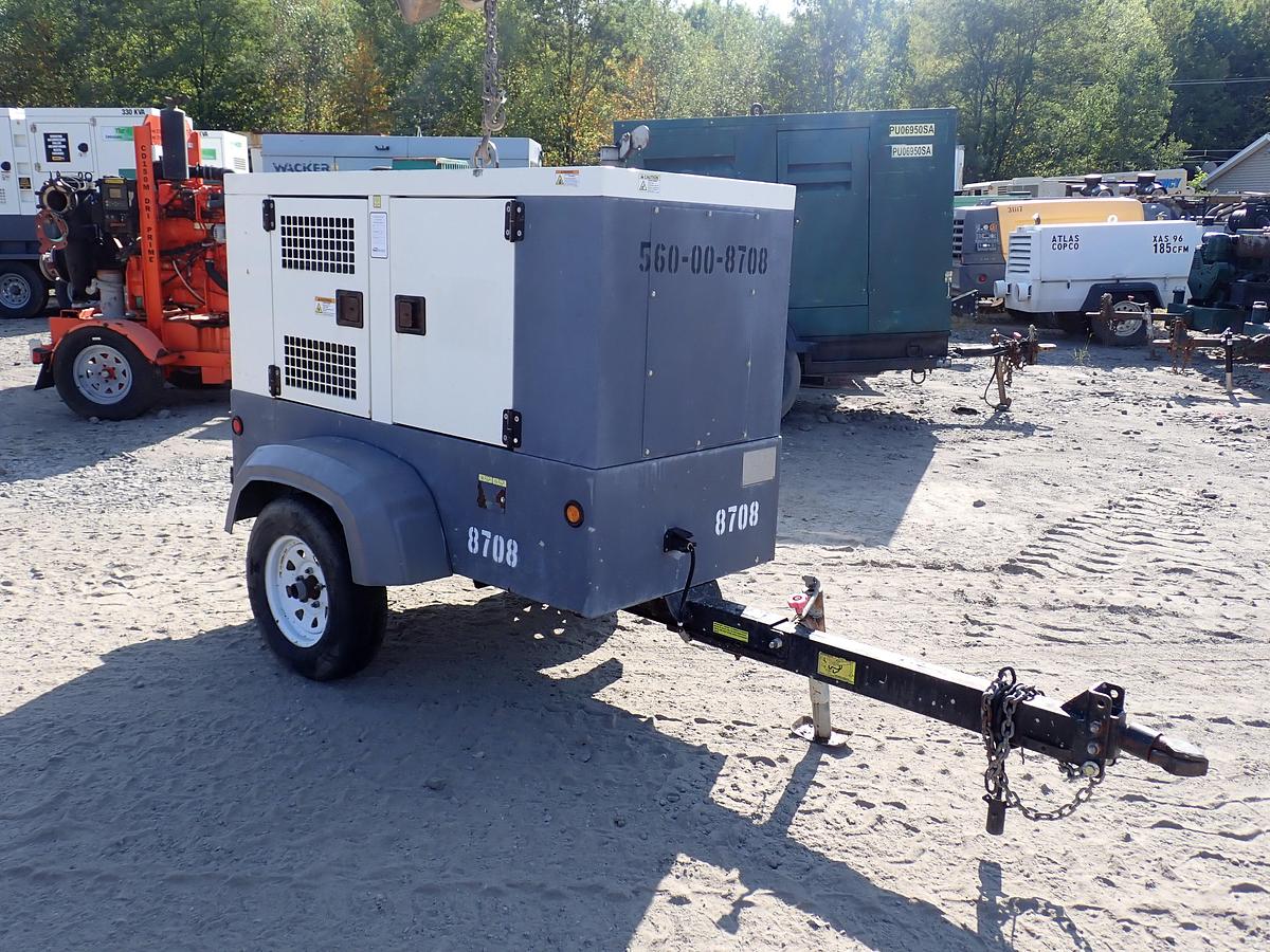 Used 2017 Atlas Copco QAS25 25 KVA Portable Generator
