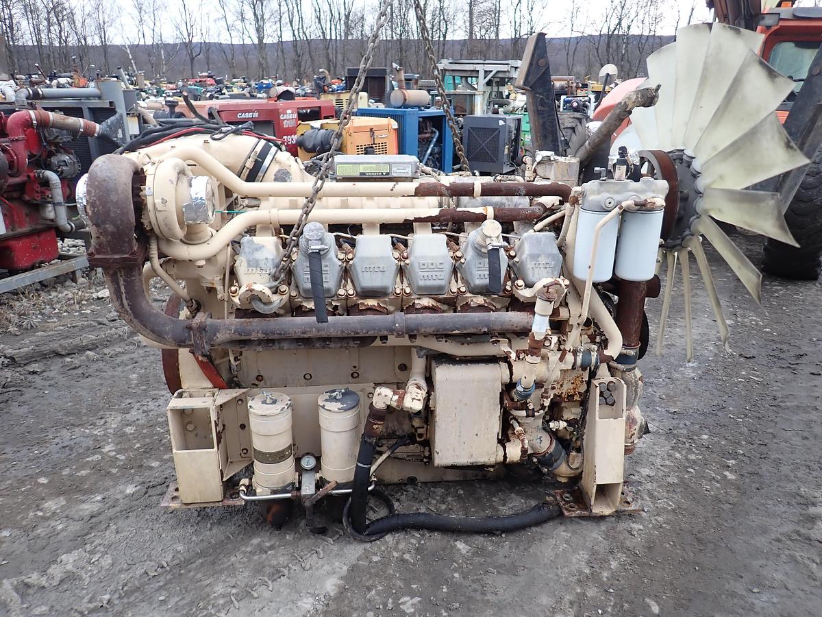 Used 2009 MTU 12V2000 Diesel Engine LOW HOURS