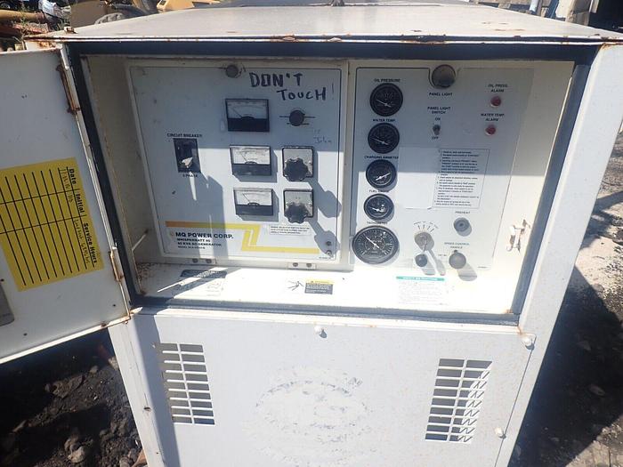 Used Multiquip MQ45 45 KvA Generator RUNS EXC! VIDEO! Isuzu Diesel 36 KW 3ph