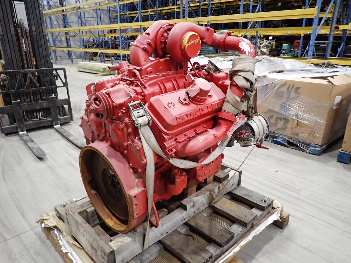 Detroit Diesel 6V92TA Engine GOV'T SURPLUS REBUILT!