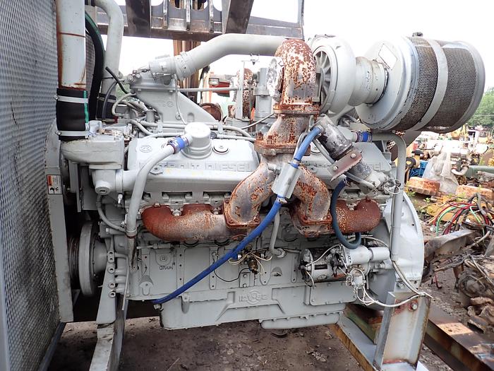 Used Detroit Diesel 12V92TTA Twin Turbo Power Unit