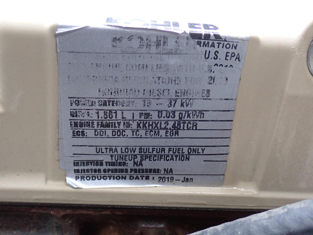 Used 2019 Kohler KDI1903TCR Diesel Power Unit