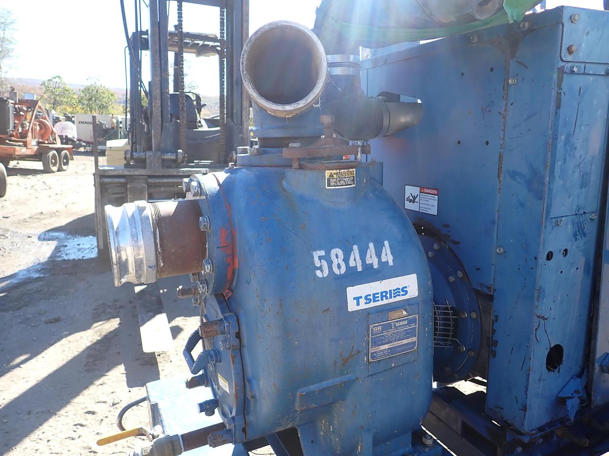Used Gorman Rupp T6A60S 6" Portable Water Pump