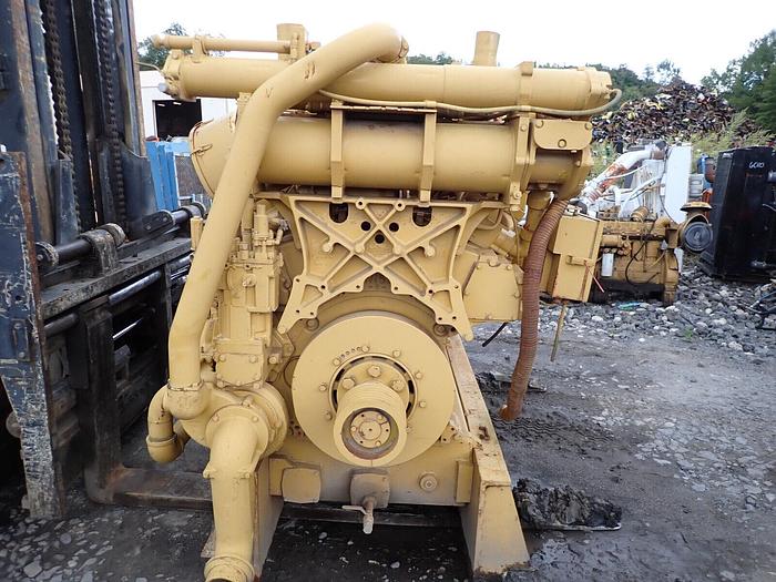 Used Caterpillar 3508DI Turbo Diesel Engine FRESH REBUILT! 3508 V8 777 CAT