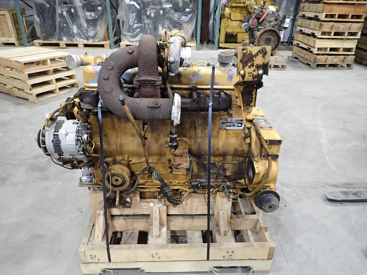 Used Komatsu S6D105-1 Diesel Engine SUPER CLEAN!