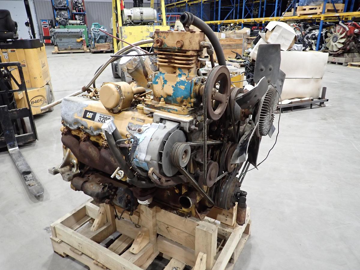Used CAT 3208 Diesel Truck Engine 210 HP