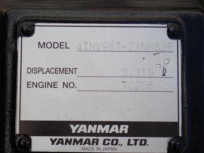 Refurbished Yanmar 4TNV98T-ZXNMS2R Turbo Diesel Engine FACTORY REMAN