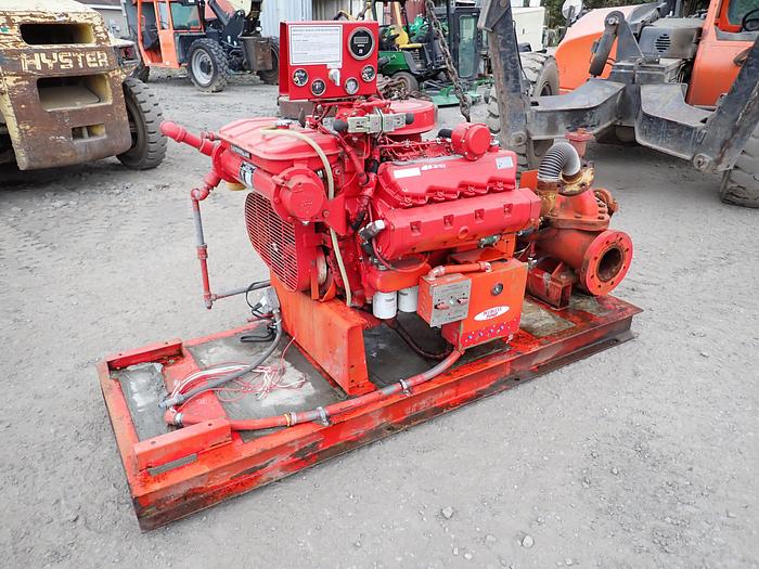 Used 1988 CAT 3208 Industrial Diesel Engine w/ MARINE MANIFOLDS 