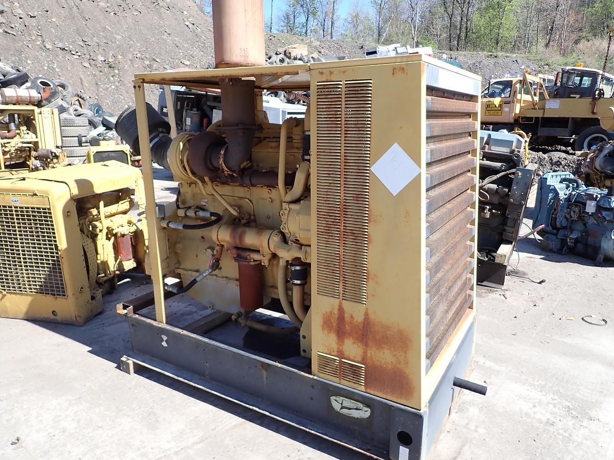 Used 1992 CAT 3406B Diesel Engine Power Unit 587 HP
