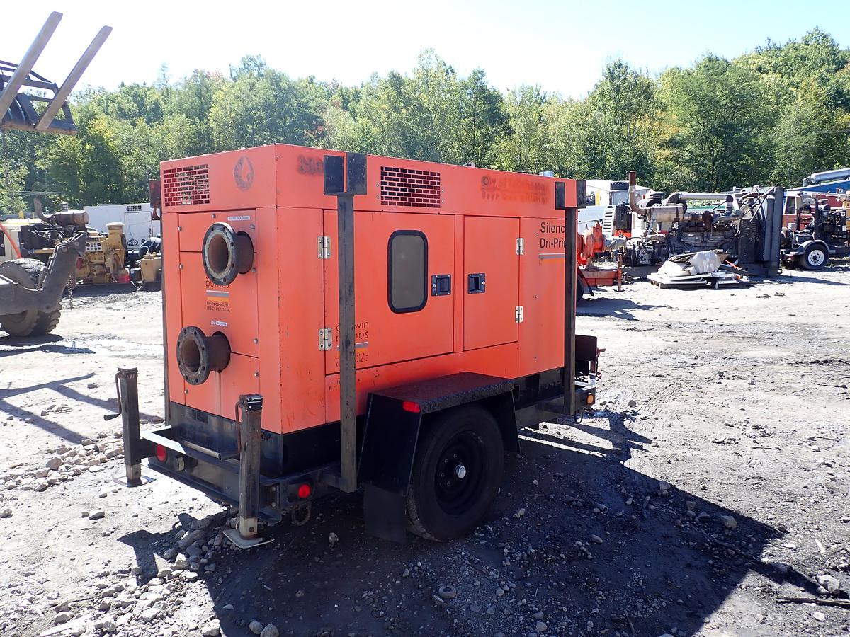 Used 2005 Godwin CD150 6" Enclosed Water Pump CRITICAL SILENCED