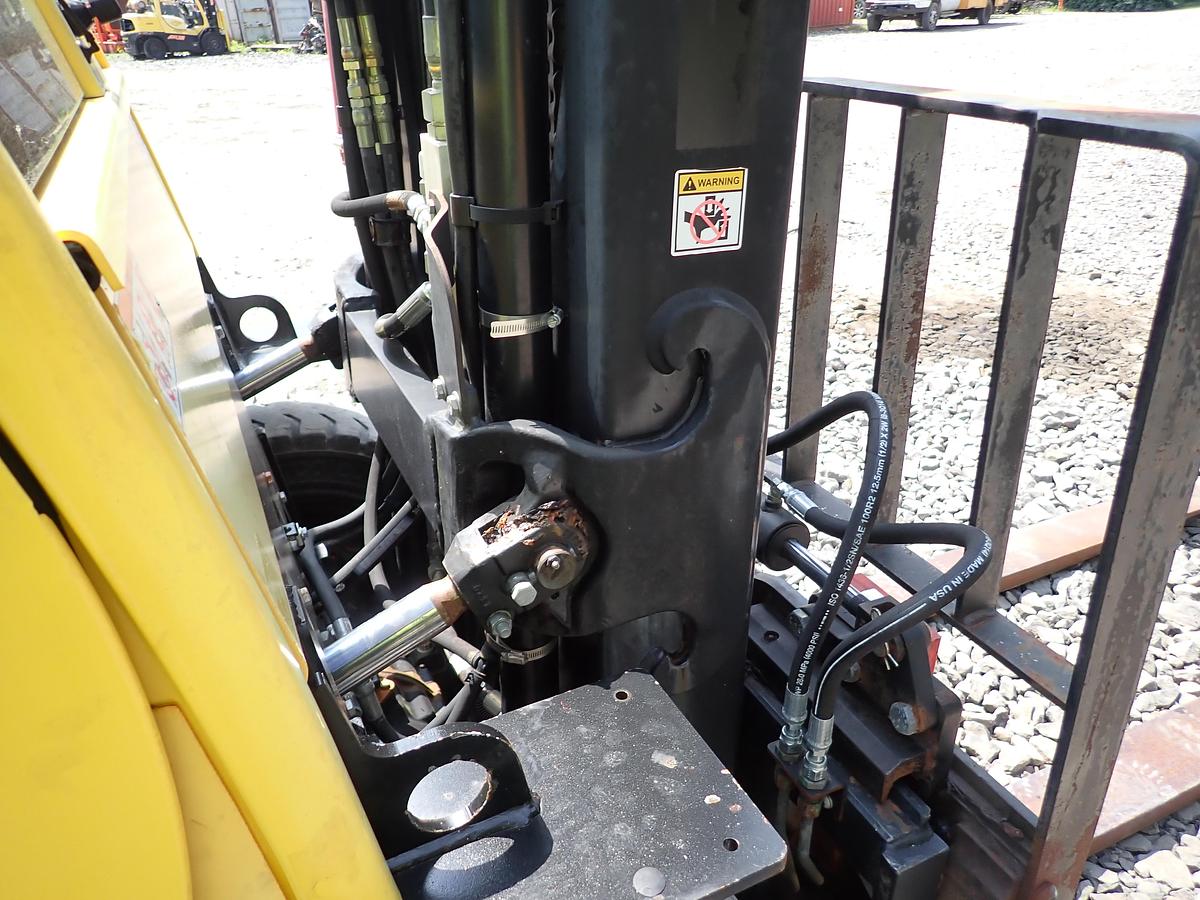 Used 2015 Hyster H80FT Diesel Forklift LOW HOURS! POSITIONERS!