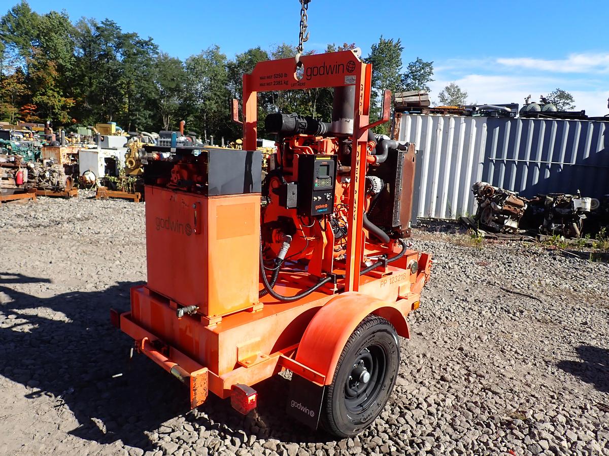Used 2016 Godwin GHPU30 Stationary Hydraulic Power Pack