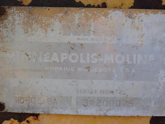 Used Minneapolis Moline HD605-6A