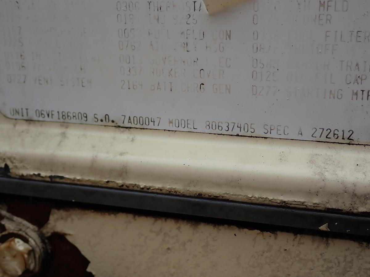 Used Detroit Diesel 6V92TA Engine POWER UNIT 8063-7415