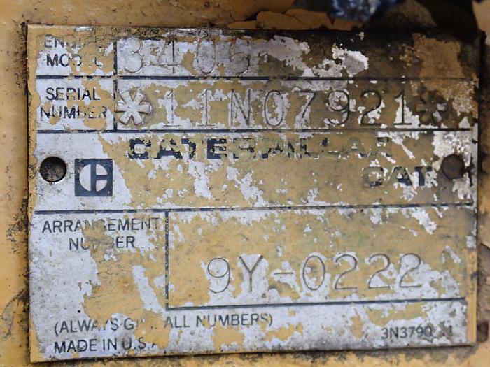 Used 1993 CAT 3406C DITA Diesel Engine D400D Truck D8N Dozer