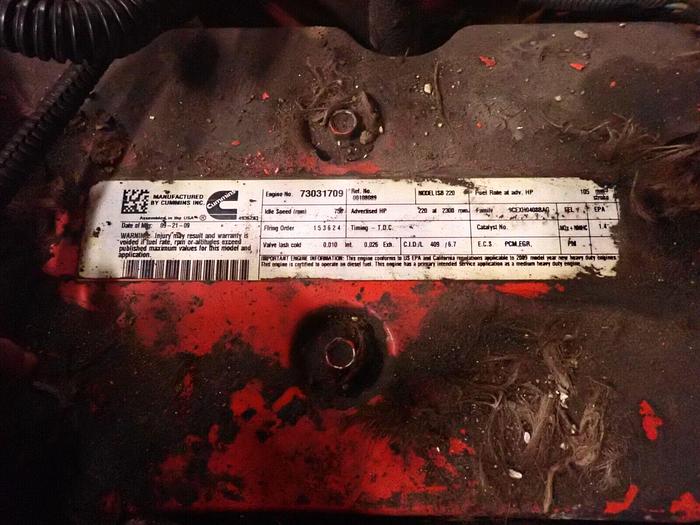 Used 2009 Cummins ISB 6.7 Turbo Diesel Engine RUNS EXC! CPL 3389 220 HP Truck