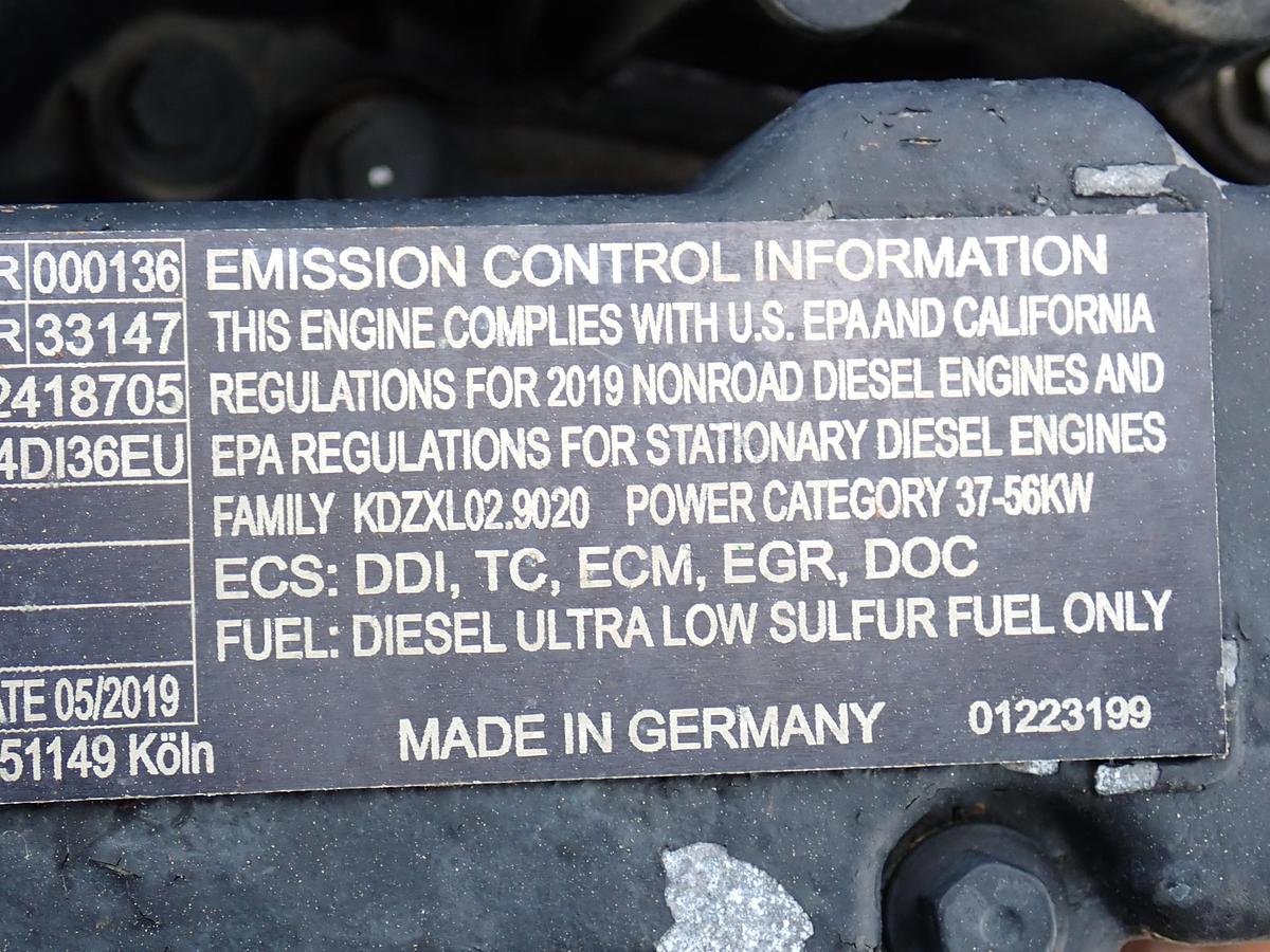 Used 2019 Deutz TD2.9 L4 Diesel Engine